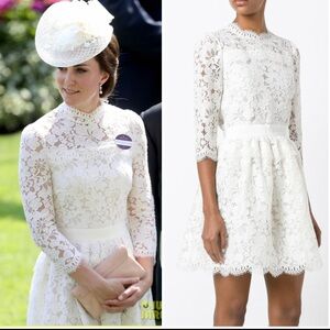 Alexander McQueen lace dress as seen on Kate Middleton IT size 42